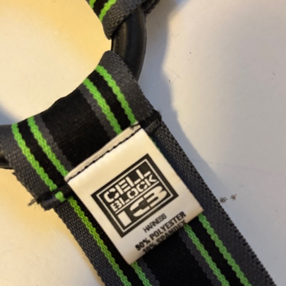 Green and Black Cell Block 13 Harness - Picture 3 of 4